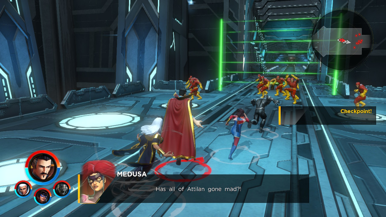 Illustration for article titled Marvel Ultimate Alliance 3’s Inhumans Level Is Just Sad
